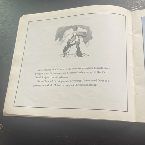 1992 Opus A Wish for Wings That Work an Opus Christmas Story vintage book - Picture 16 of 17